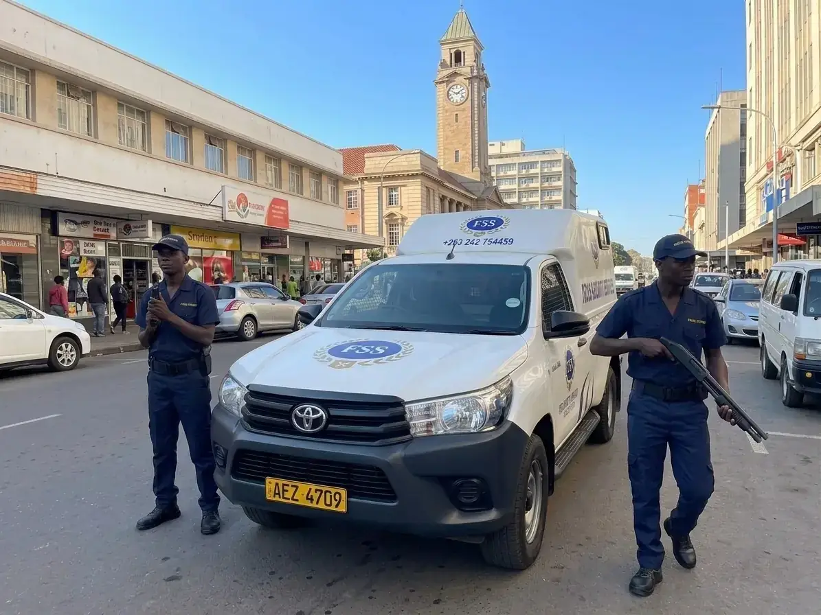 Focus Security officers on duty